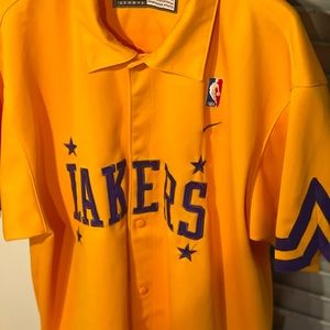 LA Lakers Nike XL pre-game warm up jacket vintage